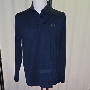 Under Armour Men's Dark Blue Polo Shirt